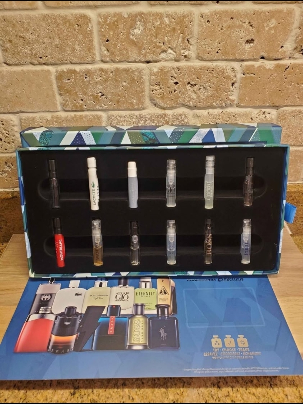 New Men's Fragrance Sample Set